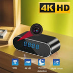 Mini Clock WiFi Camera with Infrared Night Vision Home Wireless Camera